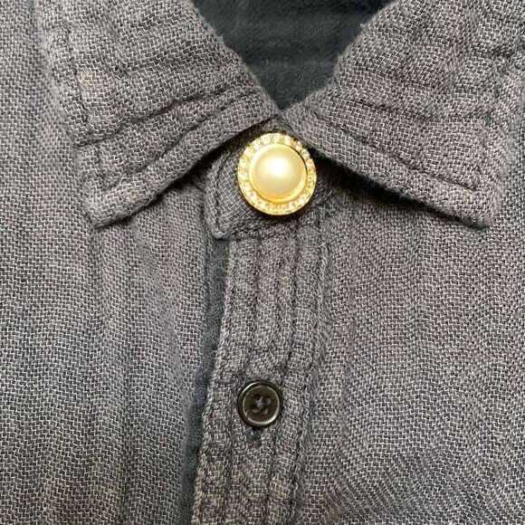 BUTTON Clip-on elevate your blouse or dress clip this in the button, elegance! - Picture 5 of 5